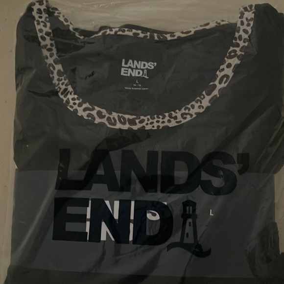 Land’s End ladies 2 piece long sleeve pajama set size L - Picture 5 of 9